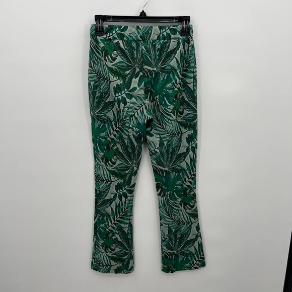 Urban Outfitters Women's Green Tropical Leaf Pants Size Small - Picture 2 of 4